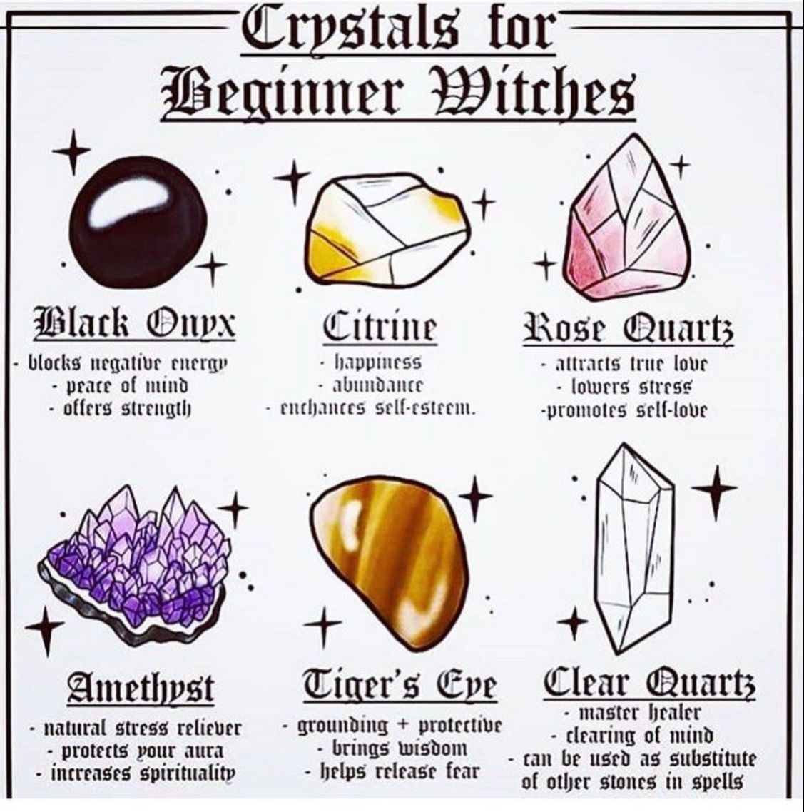 Spell Crystals - BossWitchAcademy